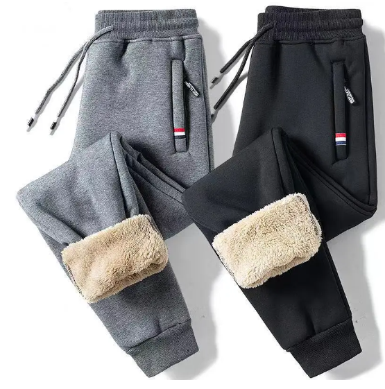 Mannen broek, fleece deluxe